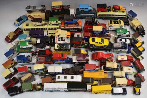 Approximately 100 Corgi, Dinky, Matchbox, Lledo and similar ...