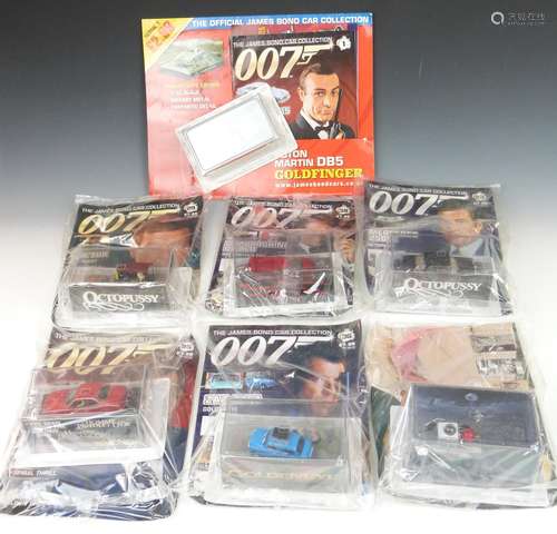 A set of 60 The James Bond Collection 1:43 scale diecast mod...