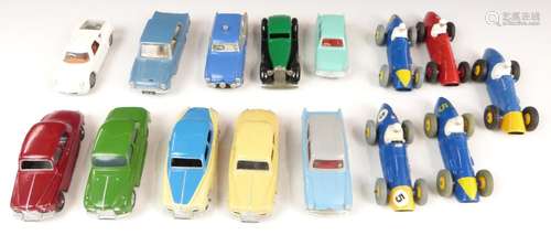 Fifteen mainly Dinky Toys, Tri-ang Spot-On and Corgi Toys di...