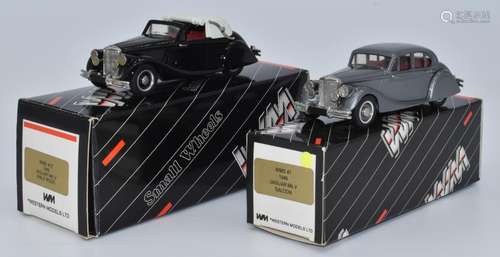 Two Western Models 1:43 scale diecast model vehicles 1949 Ja...