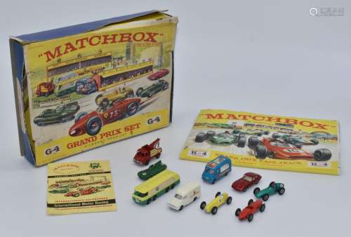 Matchbox Lesney diecast model Grand Prix Race Track Set G-4 ...