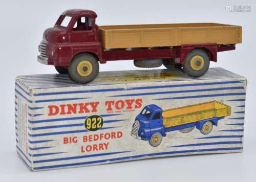 Dinky Supertoys diecast model Big Bedford Lorry with maroon ...