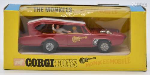 Corgi Toys diecast model The Monkees Monkeemobile with red b...