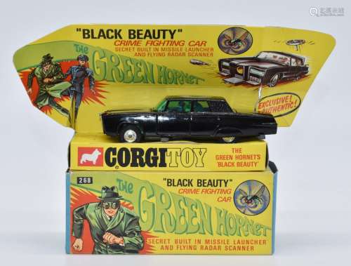 Corgi Toys diecast model The Green Hornet Black Beauty crime...