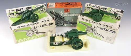 Three Britains model cannon