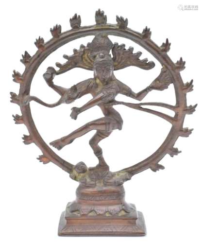 Eastern Hindu bronze depicting Shiva Lord of the dance (Nata...