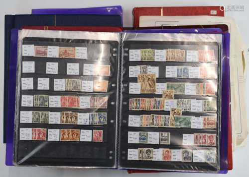 Germany and Austria stamps in eight stockbooks and albums