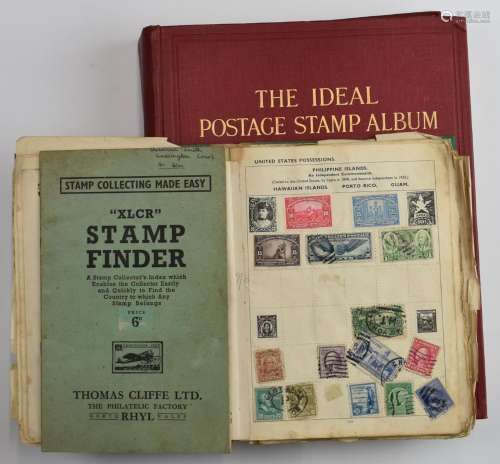 The Ideal Postage Stamp Album, Olympic Stamp Album and XLCR ...