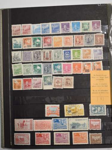 A mint and used collection of stamps in stockbook to include...