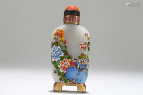 A Chinese Nature-sceen Fortune Snuff Bottle