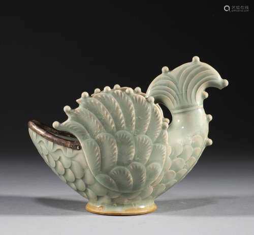 Celadon cup in Song Dynasty
