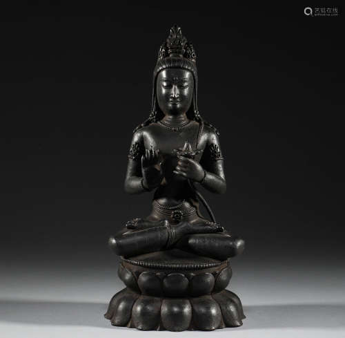 Tang Dynasty, bronze Buddha statue