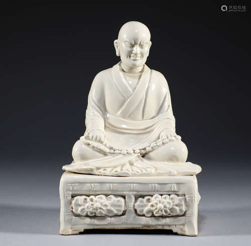 Song Dynasty, white porcelain arhat statue