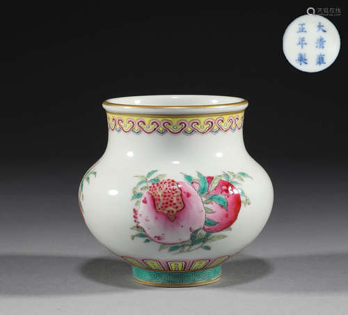 In the Qing Dynasty, pastel longevity and Ruyi patterns were...