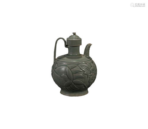 Moulded Yaozhou Kiln Ewer