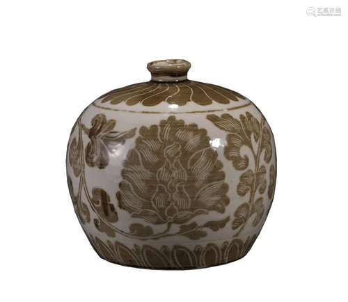 Ding Ware Sgraffito Ovoid Jar