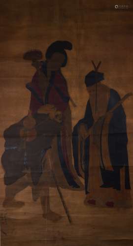 Tang Bohu, Chinese Figure Painting