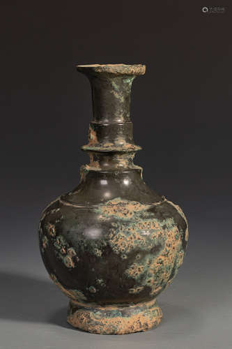 Bronze Ritual Globular Vase