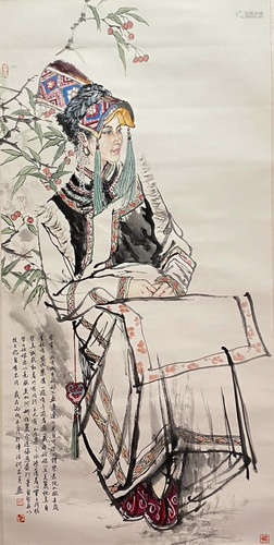 He Jiaying, Chinese Figure Painting