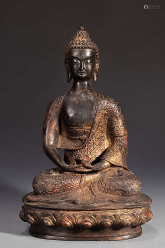 Bronze Figure of Shakyamuni