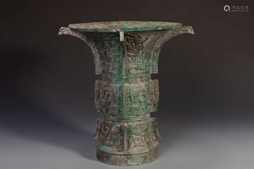 Bronze Ritual Zun Vessel