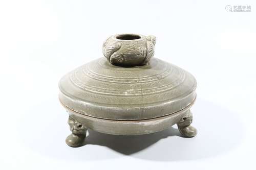 Celadon Tripod Vessel, China