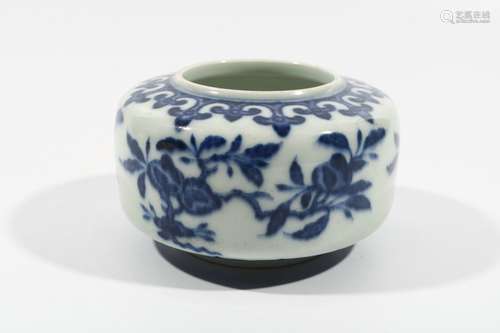 Blue And White Porcelain Washer, China