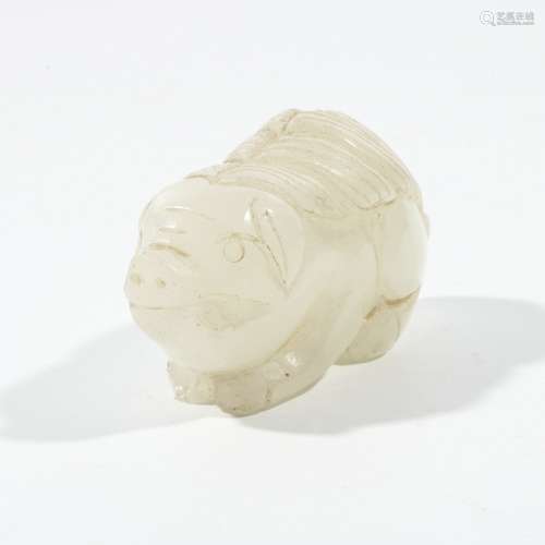 White Jade Pig, China