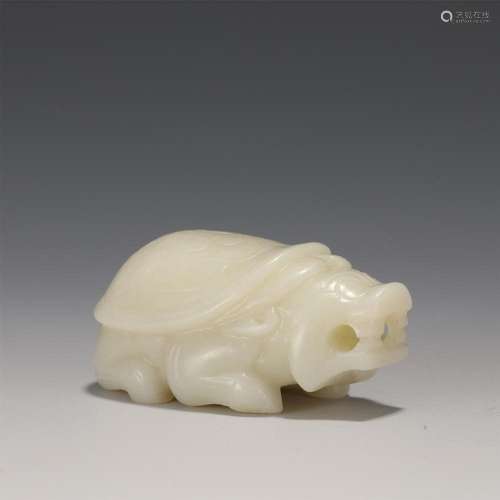 A CHINESE JADE TORTOISE