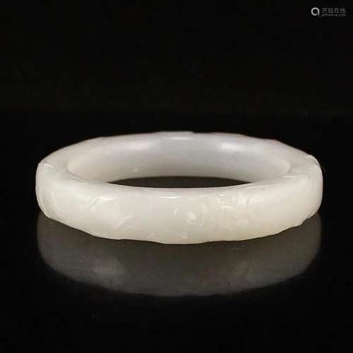 Inside Diameter 60 MM Chinese Hetian Jade Bracelet