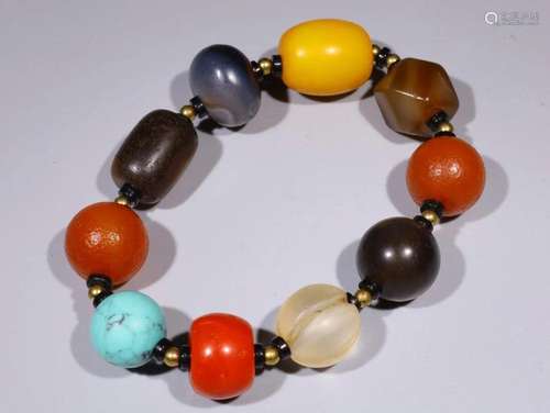 Gems Bead Bracelet