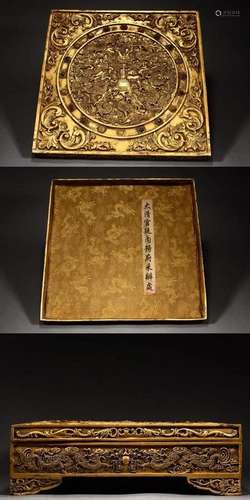 Qing Dynasty - White Jade Stationery Set Set