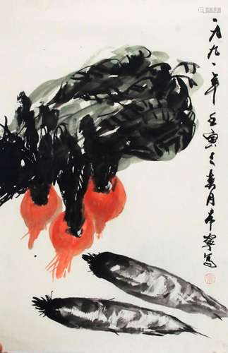 YU XI NING CHINESE PAINTING, ATTRIBUTED TO