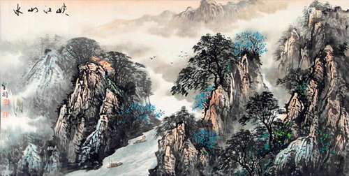 GAO SHENG JUAN CHINESE PAINTING (ATTRIBUTED TO)