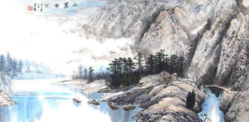 LI YI CHINESE PAINTING, ATTRIBUTED TO