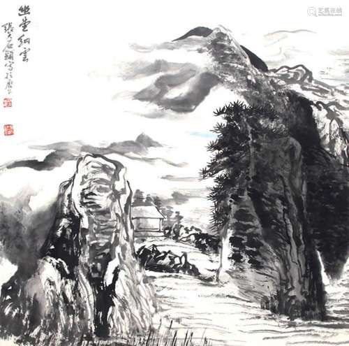 ZHANG DA SHI CHINESE PAINTING, ATTRIBUTED TO