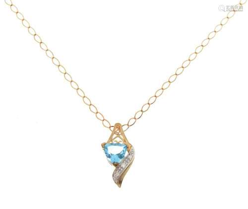 9ct gold pendant