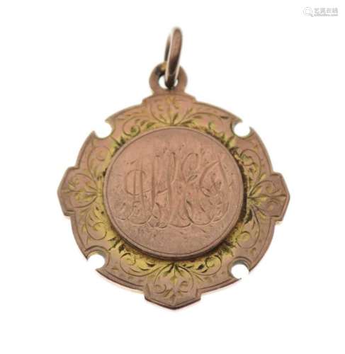 9ct gold fob