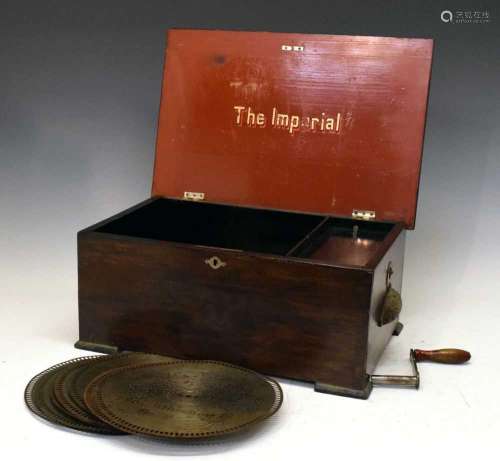 The Imperial polyphon music box