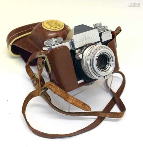 Zeiss Ikon Contaflex with Tessar 1:2.8 lens and Carl Zeiss P...