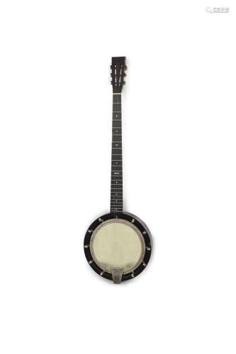 A Cammeyer banjo,nut to bridge 26 inches (bridge missing), 2...
