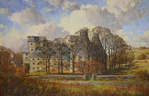 Richard Wood (1950-), oil on canvas, The Malthouse, Halifax,...