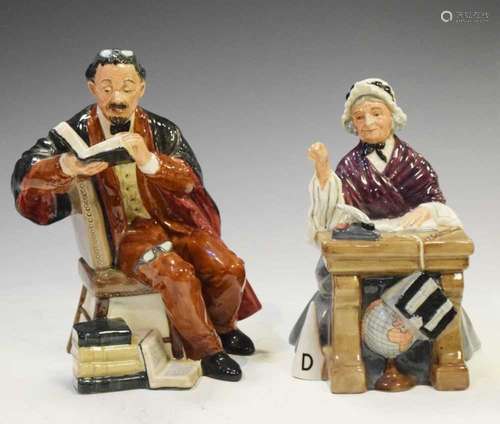 Royal Doulton Schoolmarm (HN2223), together with The Profess...