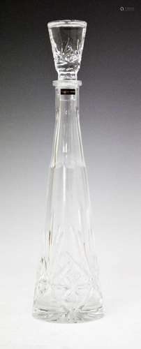 Thomas Webb tall decanter