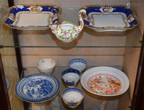 Small collection of late 18th and early 19th Century porcela...