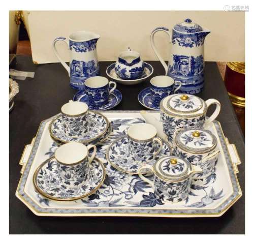 Wedgwood tea set and tray