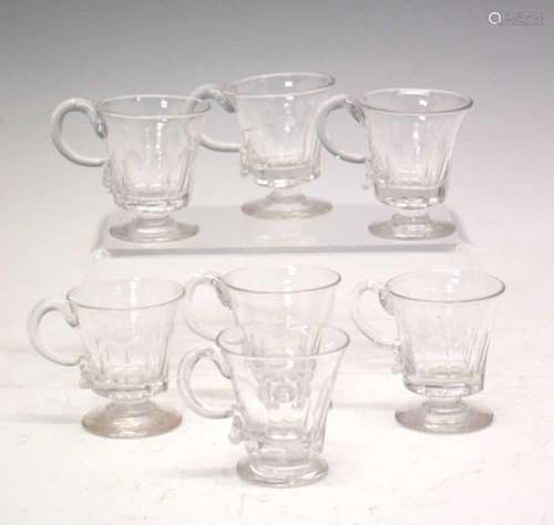 Collection of custard or punch cups