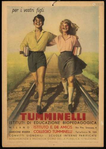 TUMMINELLI , Boccasile: Education Institutes poster