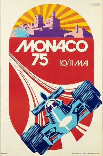 MONACO: GP 1975 poster