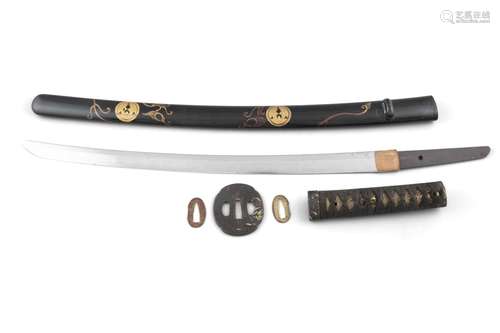 A SAMURAI SWORD, WAKIZASHI Japan, Possibly 18th to 19th cent...